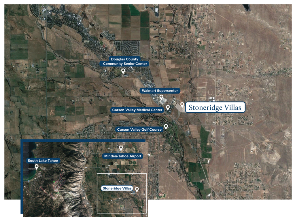 Location – Map – Directions Stoneridge Communities – Stoneridge Villas ...